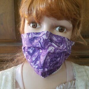 Kid Size Mask w/ Silver & Copper Filters- Purple